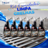 6-unit pack of Tróppel Grill Cleaner