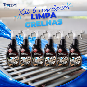 Kit com 6 unidades do Limpa Grelhas Tróppel