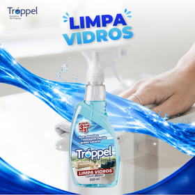 LIMPA VIDROS COM ÁLCOOL 500ML