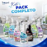 Kit Completo de Limpeza Tróppel: 7 Soluções em 1 Pacote